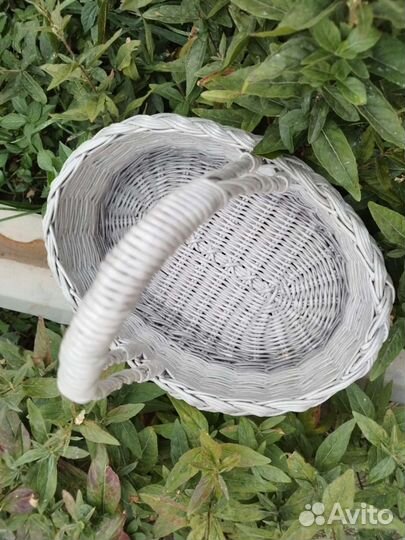 Корзина плетеная ручного производства