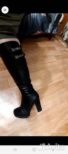 Сапоги высокие ботфорты