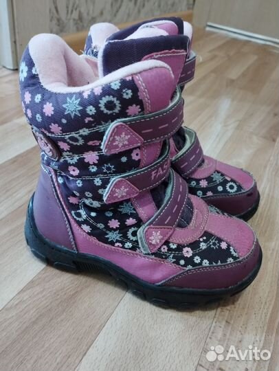 Ботинки зимние для девочки 30 размер