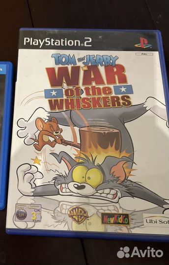 Игра для playstation 2 Tom and Jerry