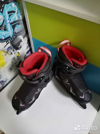 Коньки детские раздвижные 29-32