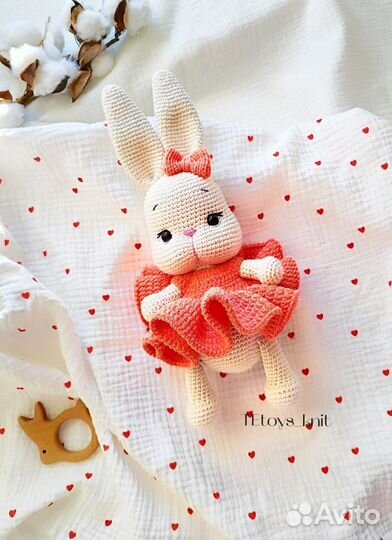 Зайка ручной работы