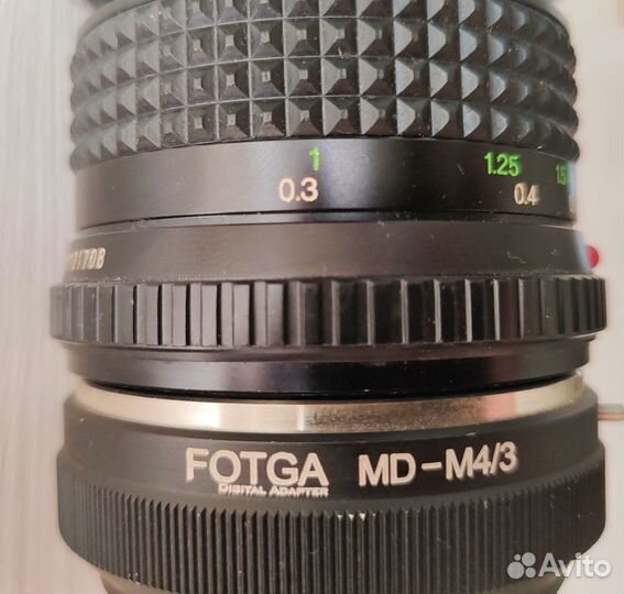 Minolta MD W.Rokkor 28 mm f/ 2.8 + переходник 4/3