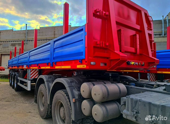 Полуприцеп бортовой Политранс ТСП 94171, 2023