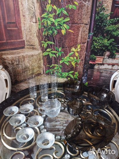 Посуда стеклянная