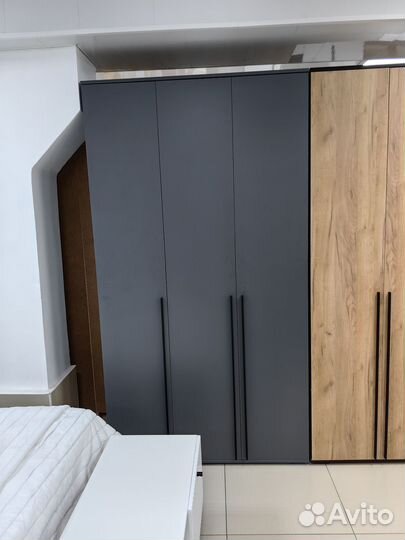 Шкаф графит готовый