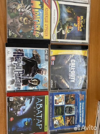 Компьютерные игры на дисках