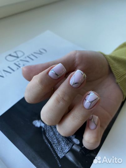 Маникюр гель лак