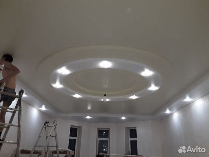Натяжные потолки любой сложности. От завода произв