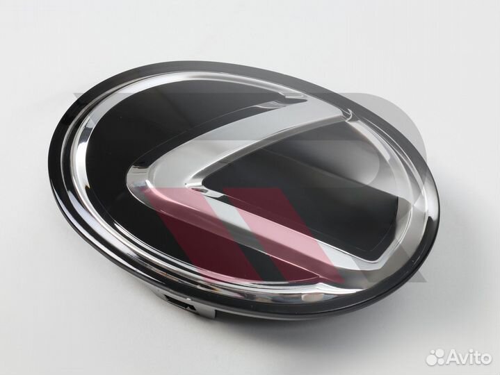 Эмблема в решетку Lexus Стекло Черная