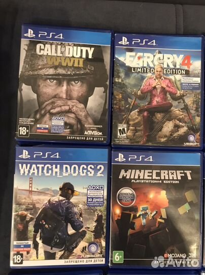 Игры для приставок ps4