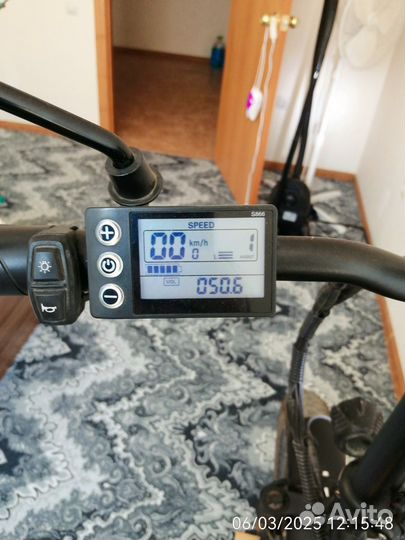 Электровелосипед 20х4 складной 48V 15Аh 750W