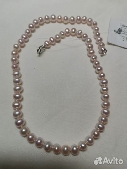 Бусы из натурального жемчуга