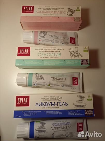 Зубная паста Rocs Splat President