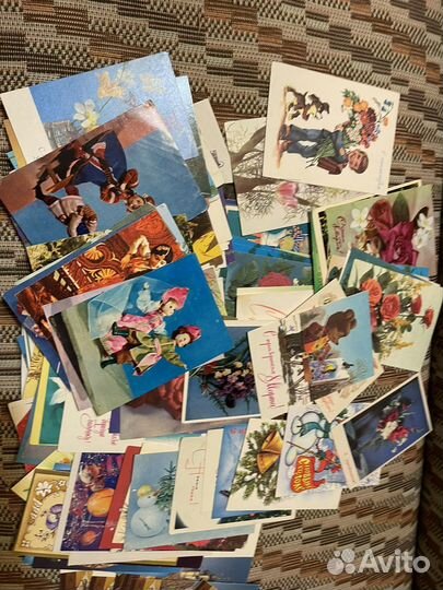 Чистые почтовые открытки СССР конверты СССР