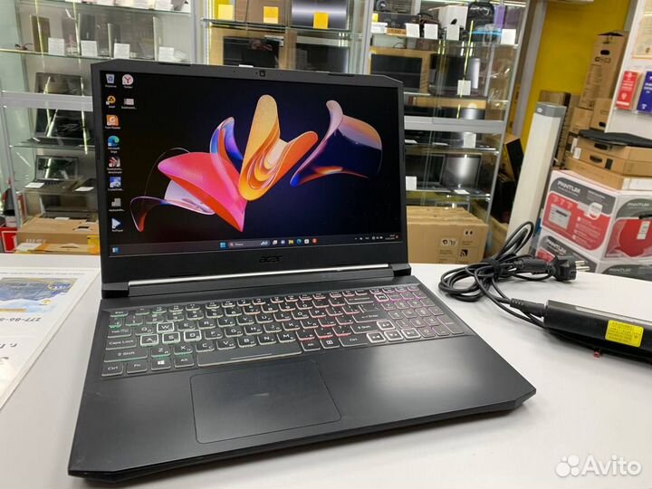 Ноутбук Acer Nitro 5 Ryzen 7 8 ядер/ RTX 3070 8Gb