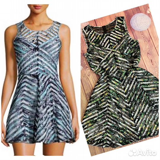 Мини платье с вышивкой из США Parker S