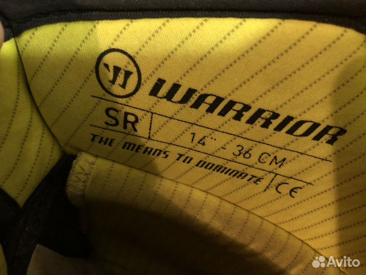 Краги хоккейные Warrior 14