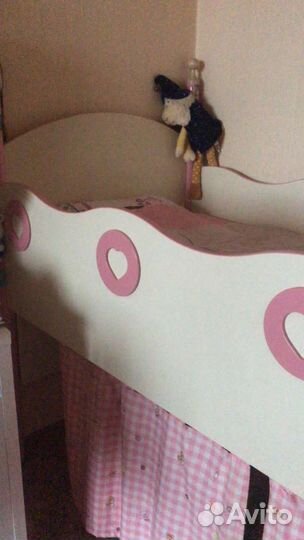 Детская кровать от 3 лет с бортиками
