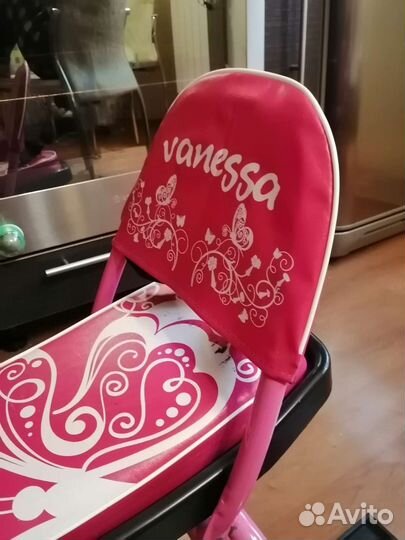 Детский снегокат со спинкой