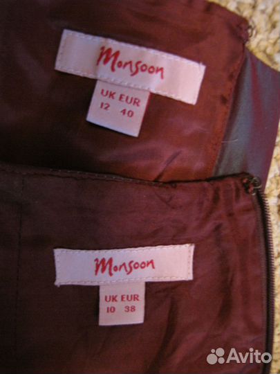 Вечернее платье Monsoon б/у 1 раз 44 р-р