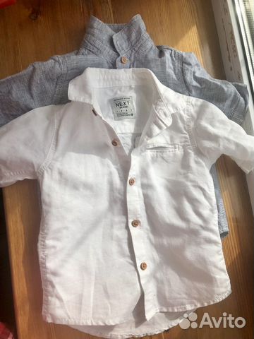 Рубашка на мальчика next 86 92