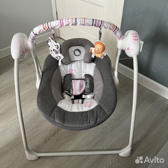 Электронные качели для новорожденных