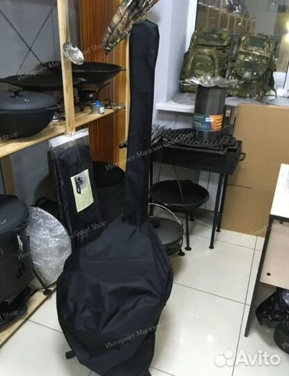 Чехол для печи под казан с трубой 340-410 мм