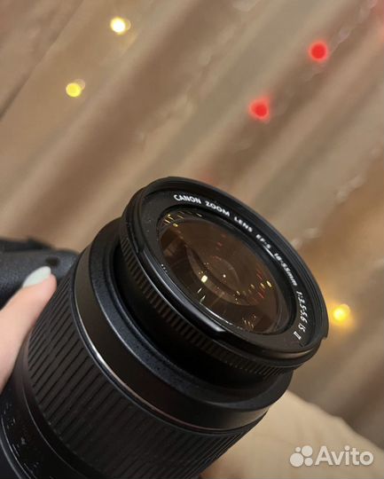 Зеркальный фотоаппарат canon 600d kit 18-55