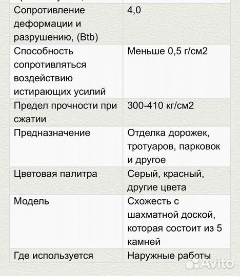 Тротуарная плитка