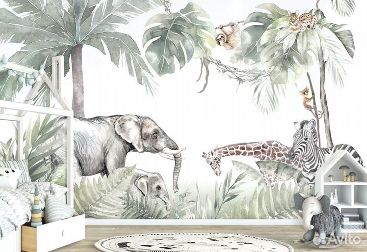 Фотообои природа / Фотообои горы / Фото Обои цветы