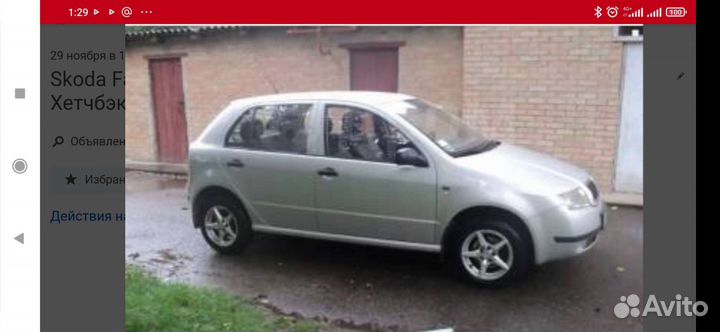 Skoda Fabia 2002г.мкпп по запчастям. Хетчбэк