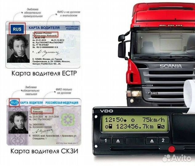 Европейская карта водителя