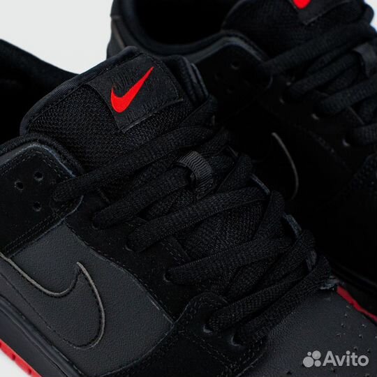 Кроссовки Nike Dunk Low Black Red