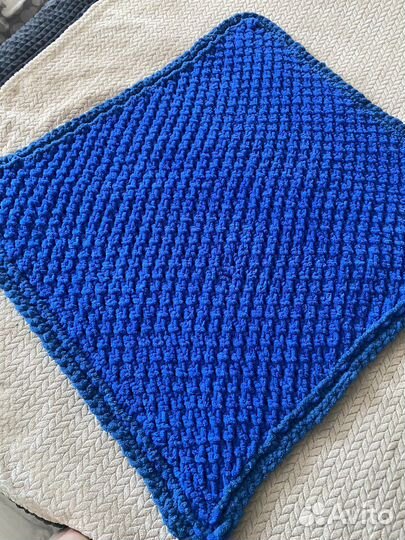 Пледы подушки из Alize puffy