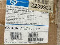 Бумага для струйной печати HP C6810A плоттерная