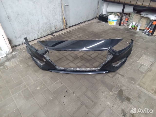 Хундай солярис бампер