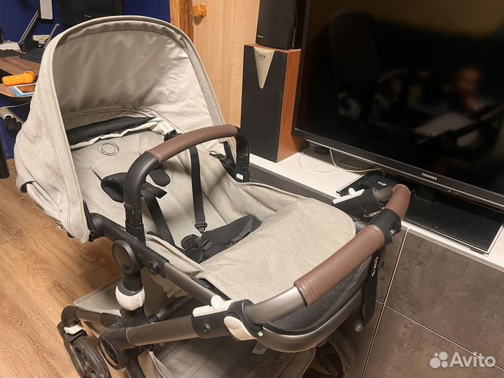 Коляска bugaboo fox 3 3в1 + много аксессуаров