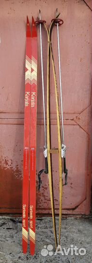 Беговые лыжи Таллин Карелия СССР