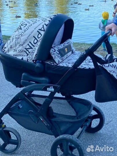 Итальянская коляска 3 в 1 фирмы CAM dinamico up