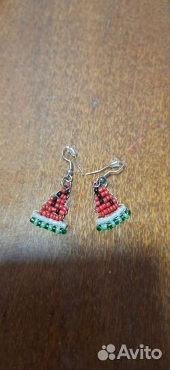 Серьги из бисера