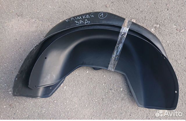 Подкрылки (Локеры) Nissan Qashqai 1 (Задние)