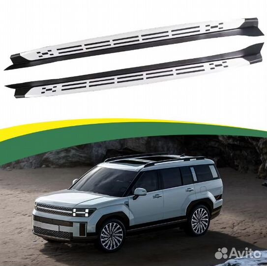 Пороги Hyundai Santa Fe V (MX5) 2024-нв