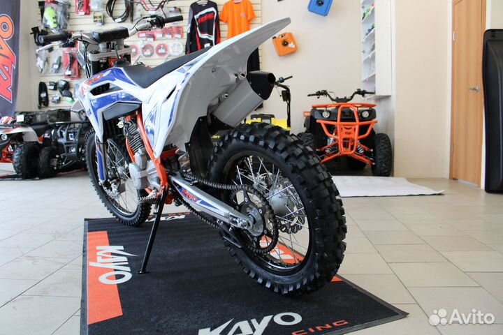 Мотоцикл кроссовый kayo K4 MX 21/18 (2022г.)