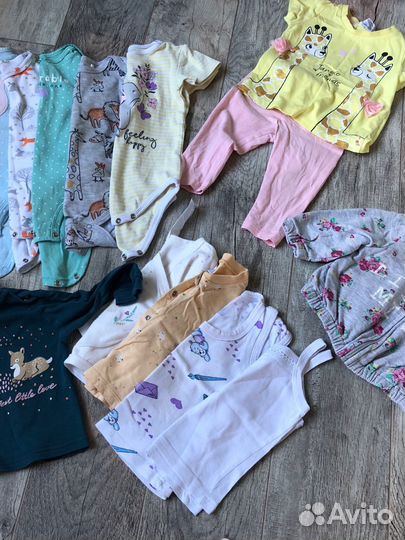 Вещи на девочку 74 рост