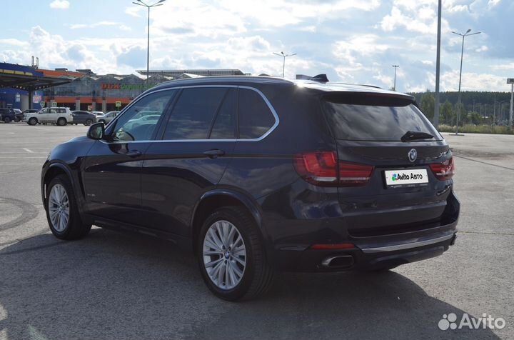 BMW X5 3.0 AT, 2016, 105 000 км