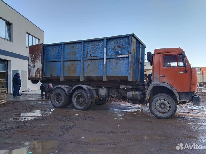 Вывоз мусора камаз