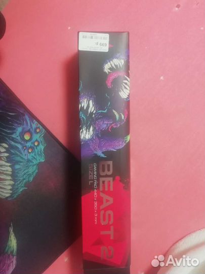 Игровой коврик для мыши Zet gaming Beast 2