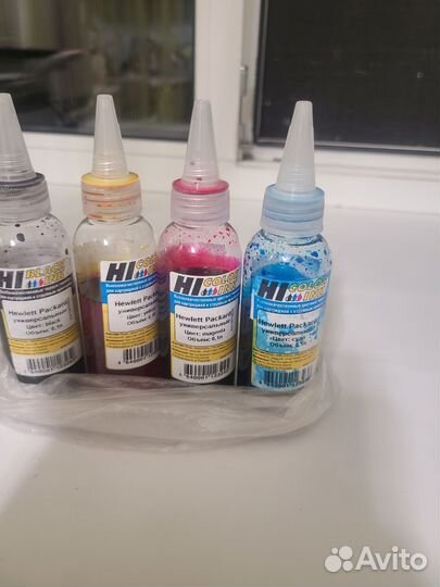 Комплект универсальных чернил Hi-black