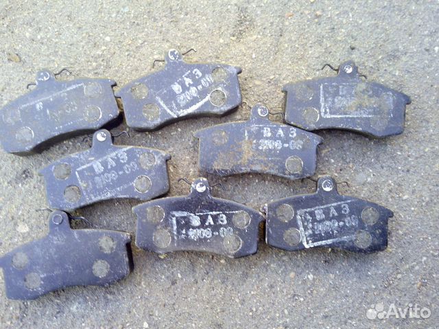 Тормозные передние колодки ваз 2108-09